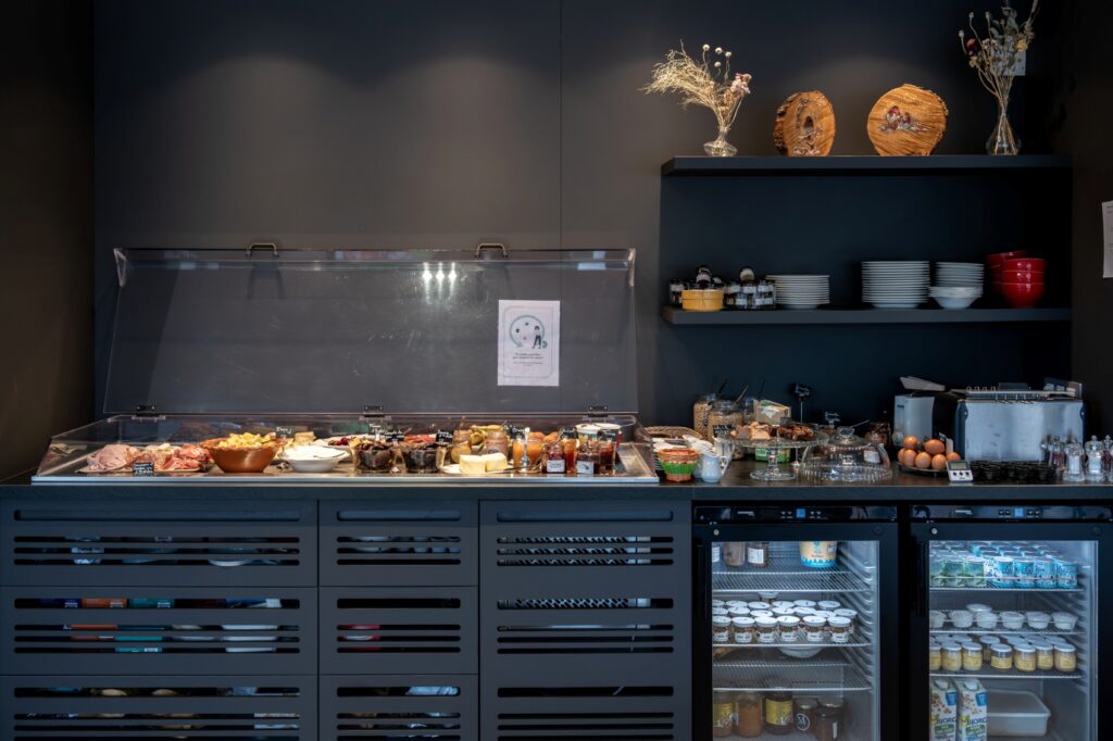 buffet sucré, salé, sans gluten et au choix aux Murets, hôtel 3 étoiles apprécié des professionnels lors des déplacements et rendez-vous